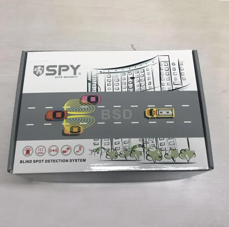 SPY Universal Car Safe Driving Assist BSD 24GHZ Blind Spot Monitoring System Lane changing assistant