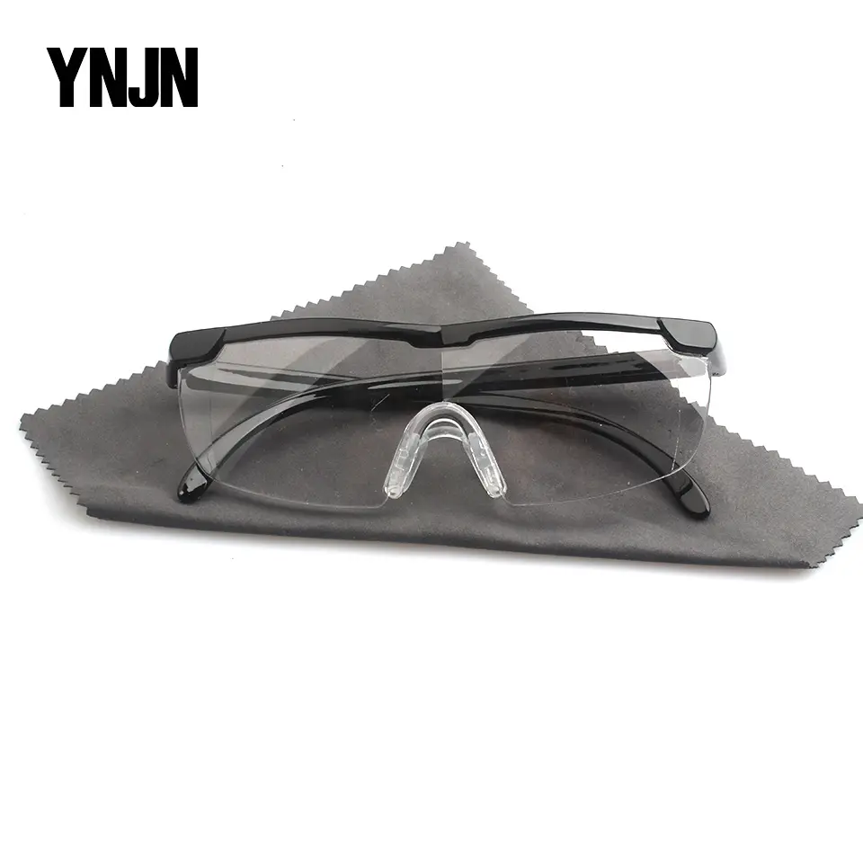 Customized Rimless Integrated 1.6X Magnifying Glasses Reading Glasses