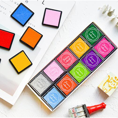 Craft Finger Ink Pad 20 видов цветов, Craft Ink Pad Stamp Partner DIY Color