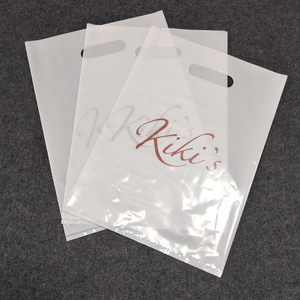 Custom Reusable Carry <strong>Bag</strong> PE Die Cut <strong>Patch</strong> <strong>Bag</strong> Plastic Grocery Shopping <strong>Bag</strong> With Own Logo