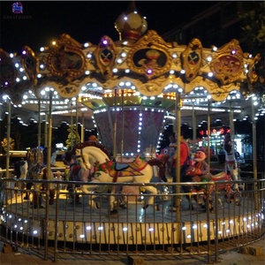 Fabricante de China, parque de diversiones adulto 24 asientos carrusel paseos a caballo para la venta - Product Image 3