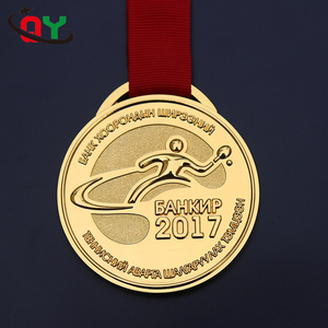 Promocional personalizado regalo material de cobre de latón de aleación de zinc de deporte medalla - Product Image 3