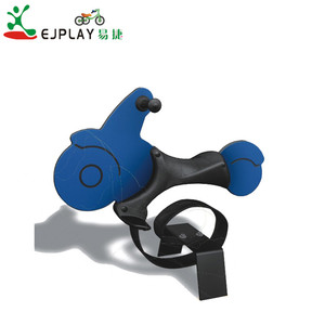 Zèbre Conception Extérieure Aire de Jeux Enfants Printemps Rider Et En Plastique Printemps Cheval À Bascule - Product Image 3