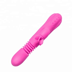 El empuje vibrador giratorio vibrador lengua lamiendo estimulador de clítoris - Product Image 2