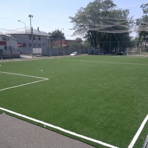Herbe artificielle pour terrains de football et stades-<span class=keywords><strong>Gazon</strong></span> synthétique haute densité résistant aux UV avec absorption des chocs - Product Image 1