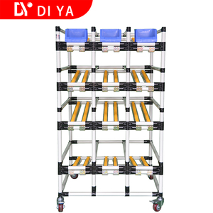 מקצועי התאמה אישית תעשייתי פלסטיק מצופה רזה צינור משותף מתלה
