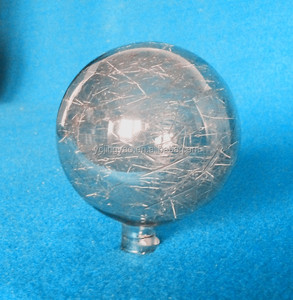 Petit <span class=keywords><strong>verre</strong></span> <span class=keywords><strong>fumé</strong></span> effet cristal abat-jour sphériques/<span class=keywords><strong>globe</strong></span> boule dunelm - Product Image 2