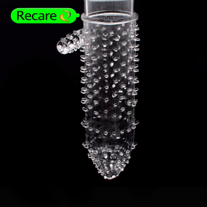 Préservatifs amusants Crystal pour l'extension du pénis masculin, préservatif pour l'agrandissement du pénis - Product Image 6