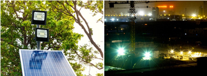 ALLTOP jardín al aire libre se lámpara 50w <span class=keywords><strong>100w</strong></span> 150w 200w <span class=keywords><strong>solar</strong></span> led Luz de inundación con control remoto - Product Image 5