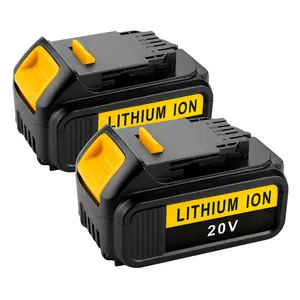 Batería de litio de 5.0Ah para Taladro Inalámbrico, pila máxima de 18V/20V, para Dewalt, DCB200, DCB201, DCB204, DCB205, envío desde EE. UU./UE/CA