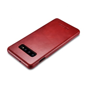 Venta caliente a prueba de golpes a prueba de cubierta de cuero del teléfono móvil para samsung galaxy s10 s10 plus caso Icarer - Product Image 2