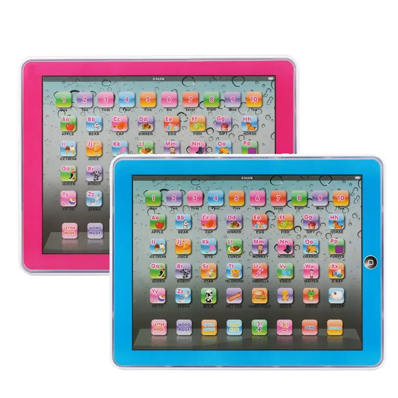 children learning & education pad !gw-tys2921x 2d easy touch screen english and arabic Bilingual learning toys