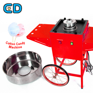 <span class=keywords><strong>Grand</strong></span> Vevor Classique Barbe Machine À Barbe À papa En Gros Commercial Rouge Fabricant De Barbe À Papa Chariot Pour La Fête - Product Image 3