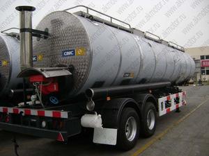 T11 Imdg Us Dot C 20 Voet Spoorweg Asfalt Tank Container 25000l Capaciteit Sa516 Gr 70 Koolstofstaal Bureau Veritas/Lr - Product Image 6