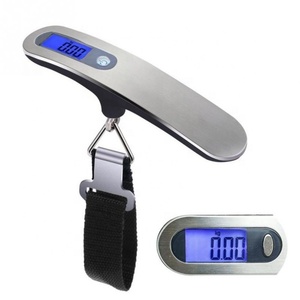 Báscula Digital Portátil Electrónica <span class=keywords><strong>de</strong></span> 50 <span class=keywords><strong>kg</strong></span> x 10 g, Báscula <span class=keywords><strong>de</strong></span> Gancho para Maletas <span class=keywords><strong>de</strong></span> Viaje - Product Image 3