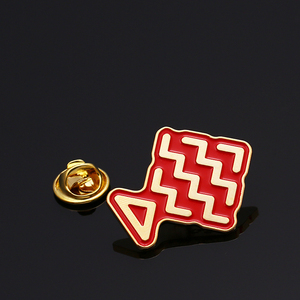 Personalizado chapado en oro pez <span class=keywords><strong>rojo</strong></span>, pin de solapa de esmalte - Product Image 5