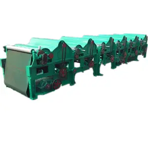 automatic old cloth fabric cotton waste fiber opening recycling machine