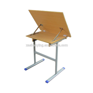 <span class=keywords><strong>Table</strong></span> à <span class=keywords><strong>dessin</strong></span> ajustable et pliable pour étudiants, échantillon de design personnalisé - Product Image 3