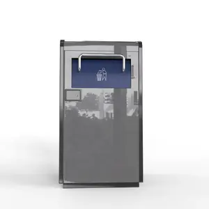 屋外の太陽エネルギー広告ゴミ箱スマートビンスマートリサイクルキッチンゴミ箱