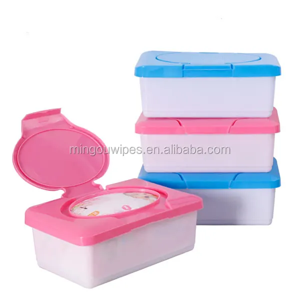 Free Sample Baby Wipe Plastic Cases Wet Wipes Container For Multipurpose