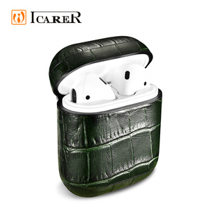 <span class=keywords><strong>Prix</strong></span> usine Bambou Motif Étui En Cuir Véritable Pour Earpods Couverture Pour Airpods <span class=keywords><strong>2</strong></span> - Product Image 2