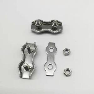 Clip per Cavi in Acciaio Inox a Singola/Doppia Sella, CLIP DUPLEX - Product Image 3