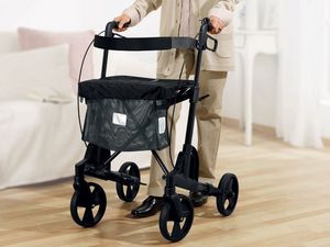 Medical Drive Aluminum Folding Style 4 Wheel Walker <strong>Rollator</strong> - Product Image 2