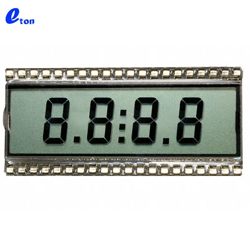 Nhà Máy Giá 40 Pins 4 Digit Lcd Hiển Thị 7Segemnt 4 Digit Lcd Hiển Thị