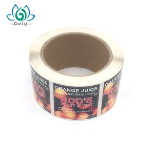 China Top Quality Best Selling Custom <span class=keywords><strong>Glass</strong></span> rollo etiqueta de alimentos baratos impresion etiquetas pegatinas etiqueta de la bot - Product Image 5