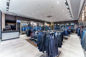 Cửa Hàng Quần Áo Thời Trang Nam Thiết Kế Nội Thất Cửa Hàng May Mặc Trưng Bày Đồ Nội Thất Tùy Chỉnh Trưng Bày Quần Áo - Product Image 3