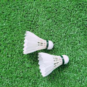 LingMei Marque Durable Plume D'oie et Naturel Sandwich Liège Tête <span class=keywords><strong>Badminton</strong></span> <span class=keywords><strong>Volant</strong></span> - Product Image 5