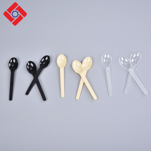 Negro de China de plástico lindo de beber café caramelo <span class=keywords><strong>Haagen</strong></span> Dazs de cucharas - Product Image 3