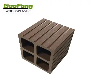 Faisceaux de bois en plastique extra-long, panneaux décoratifs pour murs extérieurs, jardin wpc