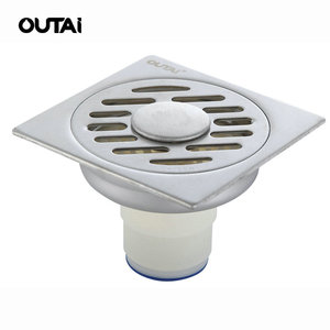 Haute qualité grille cheveux crépine carrée égouttoir avaloir de bac de douche déchets - Product Image 1