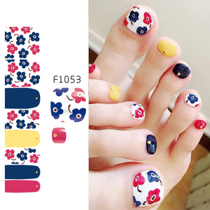 Muestras Gratis varios linda chica Diseño etiqueta engomada del clavo del dedo del pie, pegatinas <span class=keywords><strong>de</strong></span> <span class=keywords><strong>uñas</strong></span> para el dedo del pie - Product Image 2