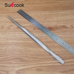 <span class=keywords><strong>Pinzas</strong></span> <span class=keywords><strong>de</strong></span> chef <span class=keywords><strong>de</strong></span> acero inoxidable para barbacoa extralargas <span class=keywords><strong>de</strong></span> grado alimenticio - Product Image 4