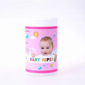80支塑料barrer包装婴儿湿护肤湿巾