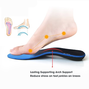 Nuevo diseño de moda releva el talón de los pies y el dolor ortopético con soporte de arco plantilla insertos <span class=keywords><strong>para</strong></span> pies planos - Product Image 4