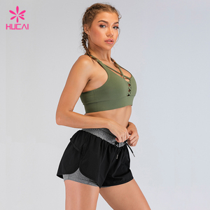 Commercio All'ingrosso femminile Bicchierini Delle Ragazze Delle Donne Equipaggiata Sport Bicchierini Delle Signore <span class=keywords><strong>Pantaloncini</strong></span> Da Corsa - Product Image 4