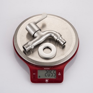 Prix usine vente chaude robinet à bavette mural 304 acier inoxydable Bibcock eau froide 1/2 ''robinet à bavette - Product Image 6