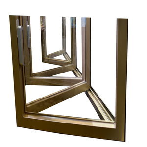 Boîte à caisse Bâtiments commerciaux Écran en alliage d'aluminium, écran magnétique En <span class=keywords><strong>bois</strong></span> Pliant Balcon Fenêtre Gaz Extérieur 1 Pièce Vertical - Product Image 6