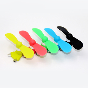 Logo personalizzato 2 in 1 Portatile Mini Ventilatore Del Telefono Mobile Ventola di Raffreddamento per Android e IOS - Product Image 2