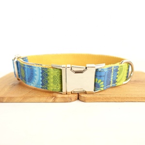personalizado de alta calidad superior de lujo caminando <span class=keywords><strong>seguro</strong></span> personalizado collar de perro lleva correa con placa de nombre - Product Image 4