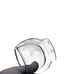 Alta calidad de <span class=keywords><strong>doble</strong></span> pared taza de cristal patrón Hexagonal de vidrio pyrex tazas de café - Product Image 4