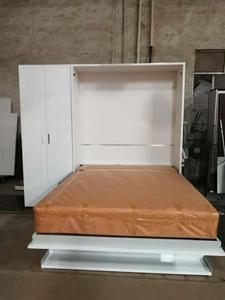 <strong>Space</strong> <strong>Saving</strong> Wooden Murphy <strong>Bed</strong> Mechanism Vertical Hidden Murphy <strong>Bed</strong> with <strong>Sofa</strong> - Product Image 2