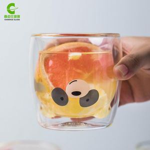 <span class=keywords><strong>Espresso</strong></span> Vetri A Doppia Parete/Doppio Strato di Vetro tazza di Tè/Tazza di Vetro Doppio Isolamento Tazze di Caffè - Product Image 6