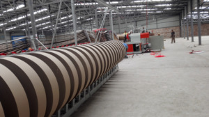 LJT-2D 大尺寸螺旋纸板纸芯制管机在浙江环龙 - Product Image 5