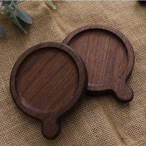 <span class=keywords><strong>Prix</strong></span> d'usine OEM vente en gros de tasses en bambou vierges rondes en <span class=keywords><strong>bois</strong></span> sous-verres en verre - Product Image 2