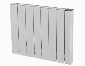 Sannce — radiateur électrique en céramique sèche, contrôle de thermostat précis à monter au mur, 7 éléments, WIFI NF en option, 2000W