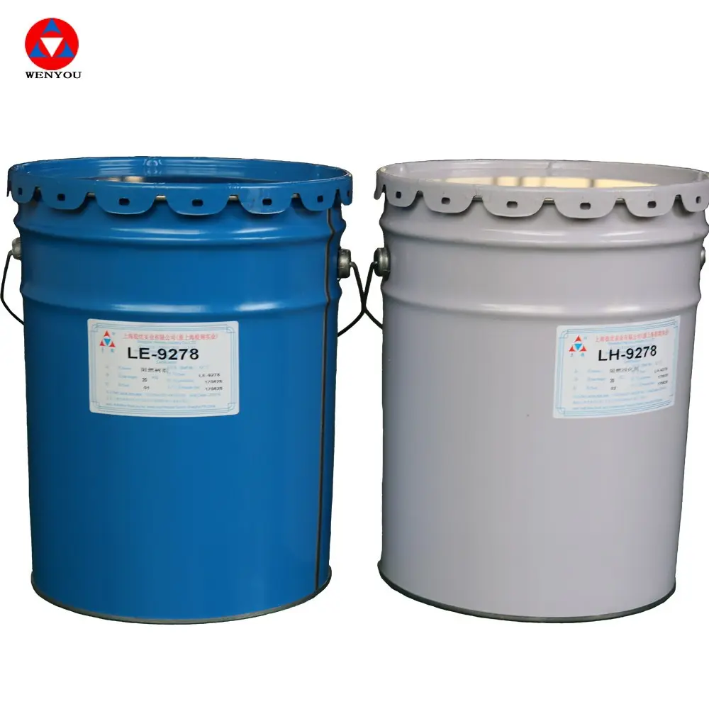 Flame Retardant Transformer Parts Liquid Transparent Epoxy Resin with Hardener